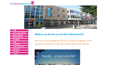 Desktop Screenshot of kbs-mariaschool.nl